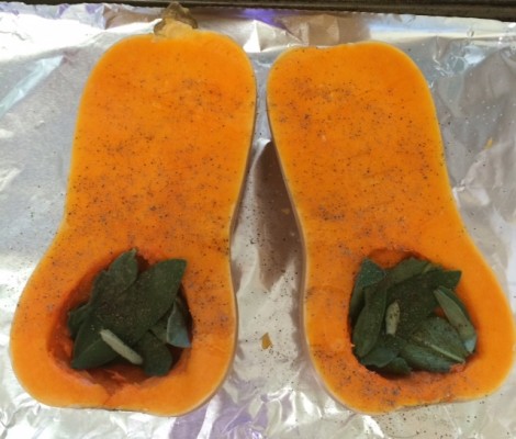 Butternut seasoned