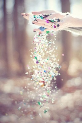 Glitter confetti